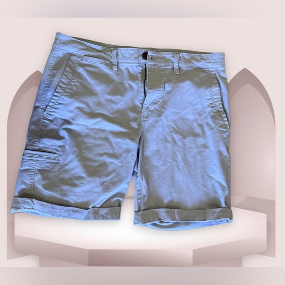 Original WEATHERPROOF VINTAGE Men's SHORTS 36 W Stretch Cargo Beige - Picture 4 of 15